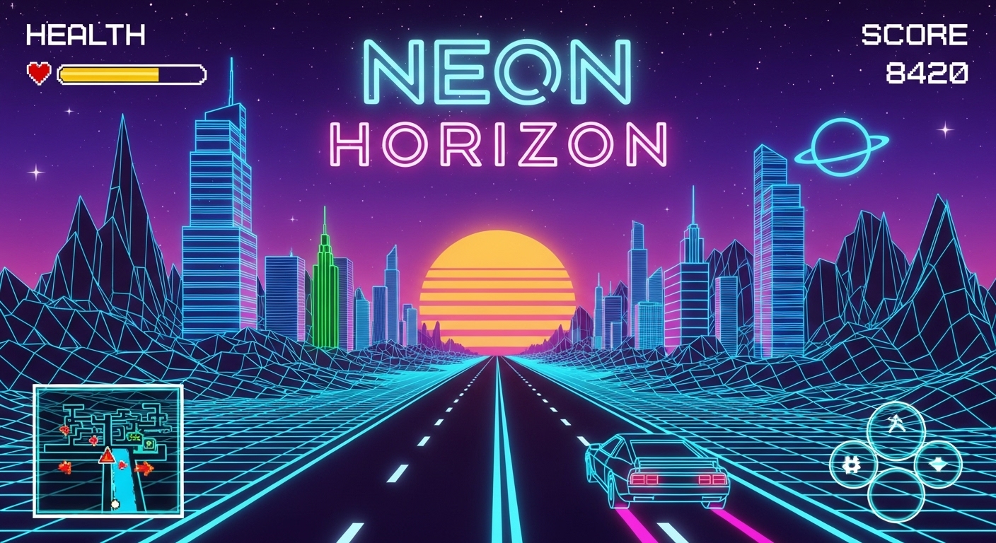 Finding Focus in the Glow: The Quiet Philosophy of Neon Horizon Games